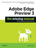 Ebook Adobe Edge Preview 3: The Missing Manual