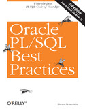 Ebook Oracle PL/SQL Best Practices. 2nd Edition