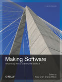 Ebook Making Software. What Really Works, and Why We Believe It