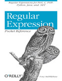 Ebook Regular Expression Pocket Reference