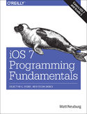 Ebook iOS 7 Programming Fundamentals. Objective-C, Xcode, and Cocoa Basics
