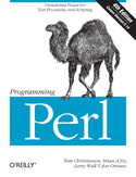 Ebook Programming Perl. Unmatched power for text processing and scripting. 4th Edition