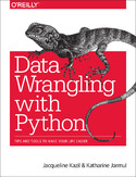 Ebook Data Wrangling with Python. Tips and Tools to Make Your Life Easier
