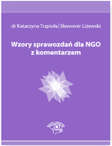 Ebook Wzory sprawozdań dla NGO z komentarzem