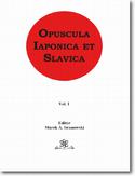 Ebook Opuscula Iaponica et Slavica  Vol. 1