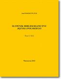 Ebook Słownik bibliograficzny języka polskiego Tom 2 (D-G)