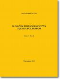 Ebook Słownik bibliograficzny języka polskiego Tom 7 (Pri-R)