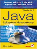 Ebook Java. Leksykon kieszonkowy. Wydanie II