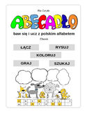 Ebook ABECADŁO - baw się i ucz z polskim alfabetem