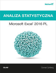Analiza statystyczna. Microsoft Excel 2016 PL