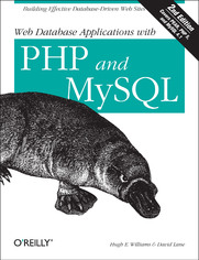 Web Database Applications with PHP and MySQL. 2nd Edition