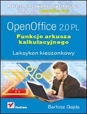 OpenOffice 2.0 PL. Funkcje arkusza kalkulacyjnego. Leksykon kieszonkowy