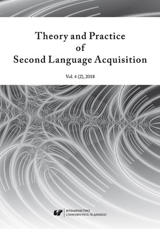 Ebook "Theory and Practice of Second Language Acquisition" 2018. Vol. 4 (2))